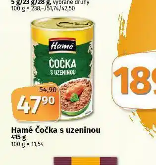 Hamé čočka s uzeninou