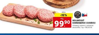 Lidl Holandský karbanátek s goudou nabídka