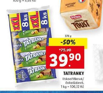 Lidl Tatranky nabídka