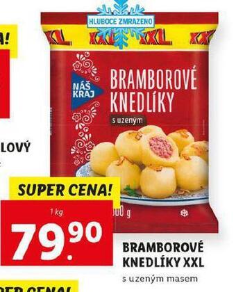Lidl Bramborové knedlíky xxl nabídka