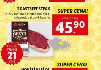 Lidl Roastbeef steak nabídka