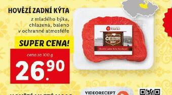 Lidl Hovězí zadní kýta nabídka