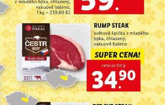 Lidl Rump steak nabídka