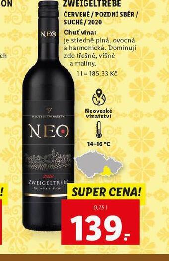 Lidl Zweigeltrebe nabídka