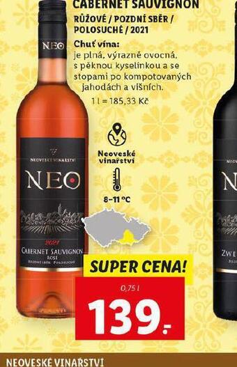 Lidl Cabernet sauvignon nabídka