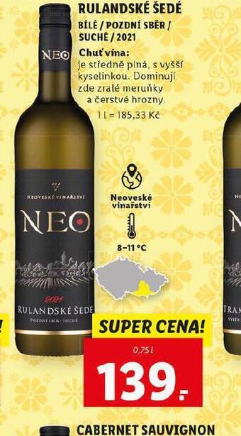 Lidl Rulandské šedé nabídka