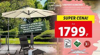Lidl Lampový slunečník nabídka