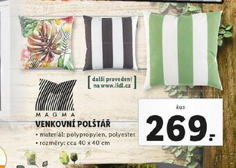 Lidl Venkovní polštář nabídka