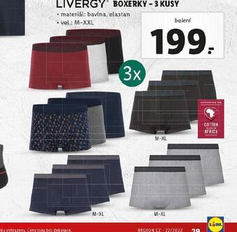 Lidl Boxerky nabídka