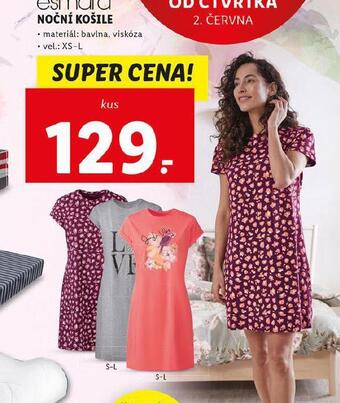 Lidl Noční košile nabídka