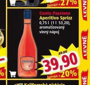 Conte passione aperitivo spritz