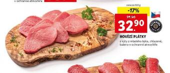 Lidl Hovězí plátky nabídka