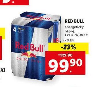 Lidl Red bull nabídka