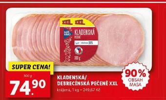 Lidl Kladenská pečeně xxl nabídka