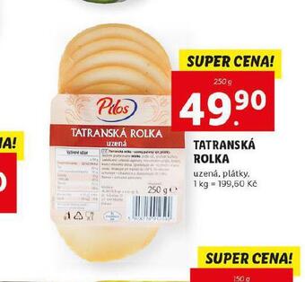 Lidl Tatranská rolka nabídka