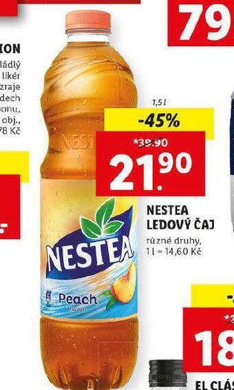 Lidl Nestea ledový čaj nabídka