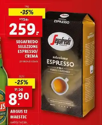 Lidl Segafredo selezione / crema nabídka