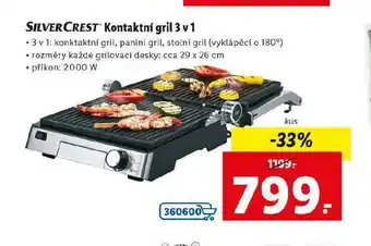 Lidl Kontaktní gril 3v1 nabídka