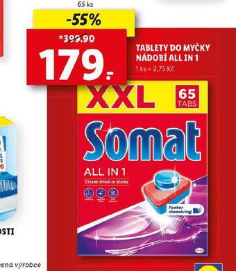 Lidl Somat tablety do myčky nabídka