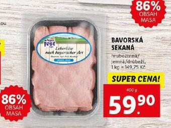 Lidl Bavorská sekaná nabídka