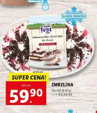 Lidl Zmrzlina nabídka