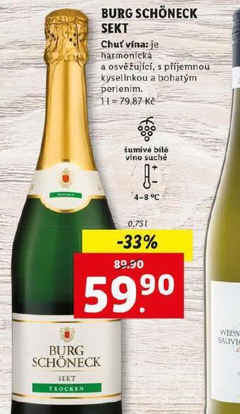 Lidl Burg schöneck sekt nabídka