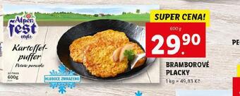 Lidl Bramborové placky nabídka