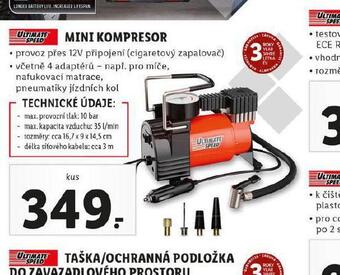 Lidl Mini kompresor nabídka