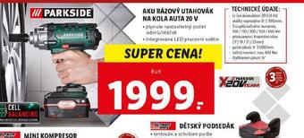 Lidl Aku rázový utahovák na kola auta 20 v nabídka