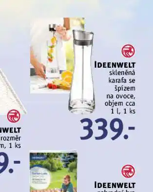 Rossmann Skleněná karafa se špízem na ovoce nabídka