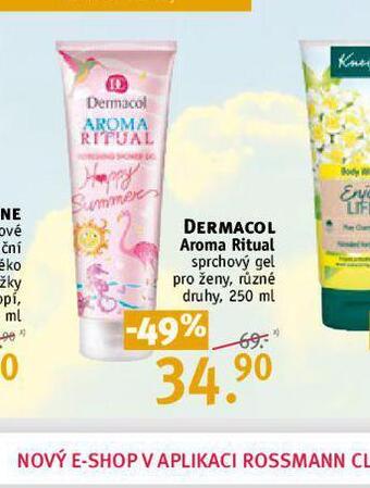 Rossmann Dermacol aroma ritual sprchový gel nabídka