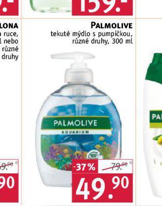 Rossmann Palmolive tekuté mýdlo nabídka