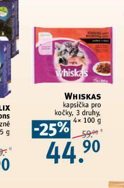 Rossmann Whiskas kapsičky pro kočky nabídka