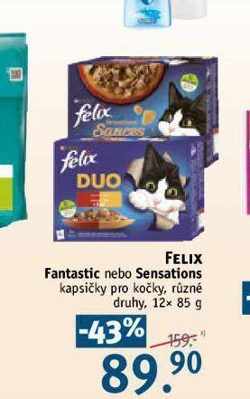 Rossmann Felix kapsičky pro kočky nabídka