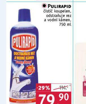 Pulirapid čistič koupelen