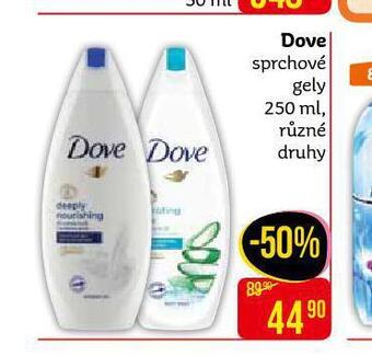 Teta Dove sprchový gel nabídka