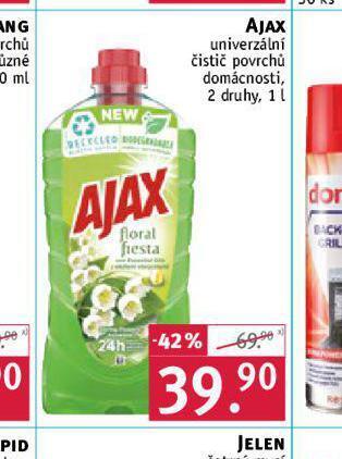 Rossmann Ajax univerzální čistič povrchů nabídka
