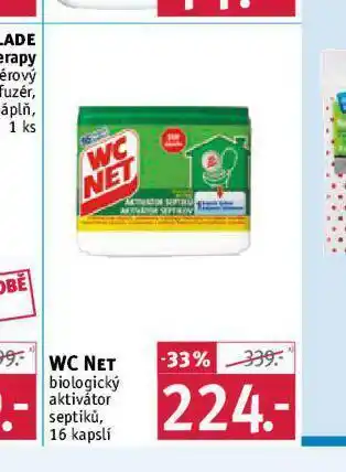 Wc net biologický aktivátor septiků