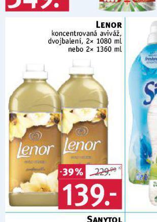 Rossmann Lenor aviváž nabídka
