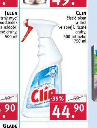Rossmann Clin čistič oken a skel nabídka