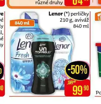 Teta Lenor perličky, aviváž nabídka