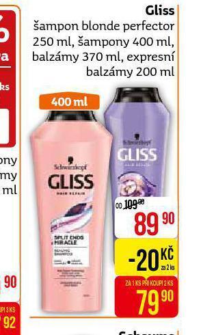 Teta Gliss šampon balzám nabídka