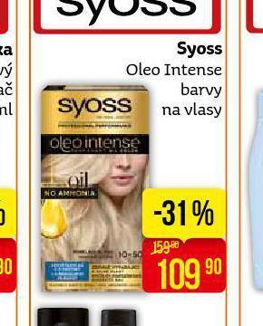 Teta Syoss oleo intense barva na vlasy nabídka