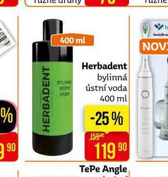 Teta Herbadent bylinná ústní voda nabídka