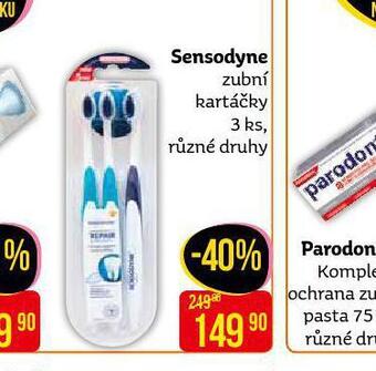 Teta Sensodyne zubní kartáčky nabídka