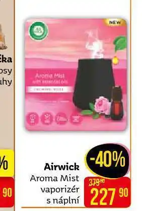 Teta Aiwick aroma mist vaporizér s náplní nabídka