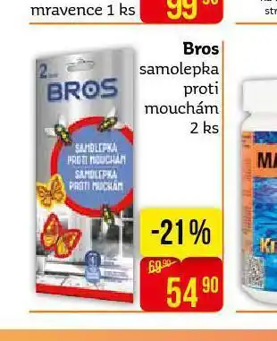 Teta Bros samolepka proti mouchám nabídka