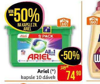 Teta Ariel kapsle nabídka