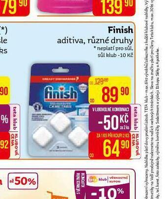 Teta Finish aditiva nabídka