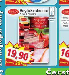 Norma Anglická slanina nabídka